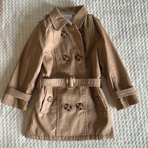 beautiful toddler trench coat